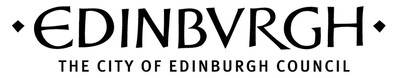 City of Edinburgh Council logo. Black text on white background.